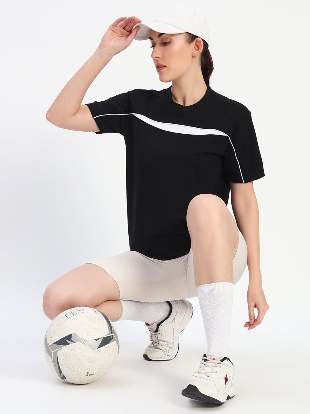 NYLON Workout T-Shirt – Black